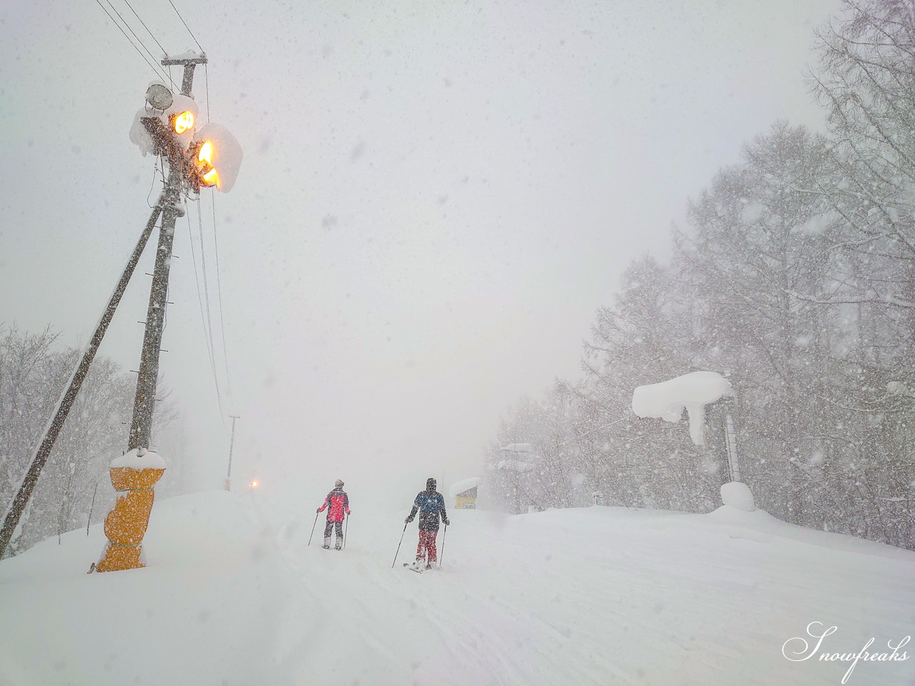 美唄国設スキー場　12月観測史上最深の積雪量を観測した美唄へ。そして、再びの豪雪で全面パウダーゲレンデに！